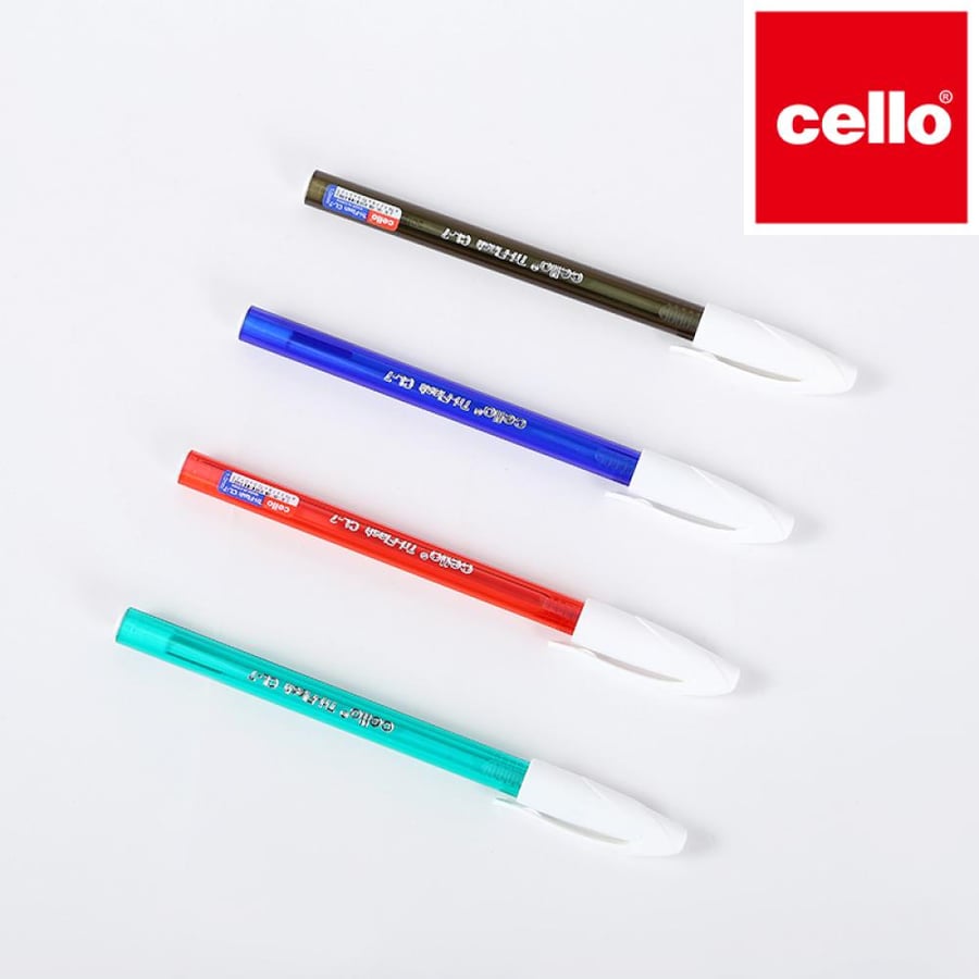 قلم حبر جاف Cello Luva Tri-Flash CL-7 – سن 1.0 مم