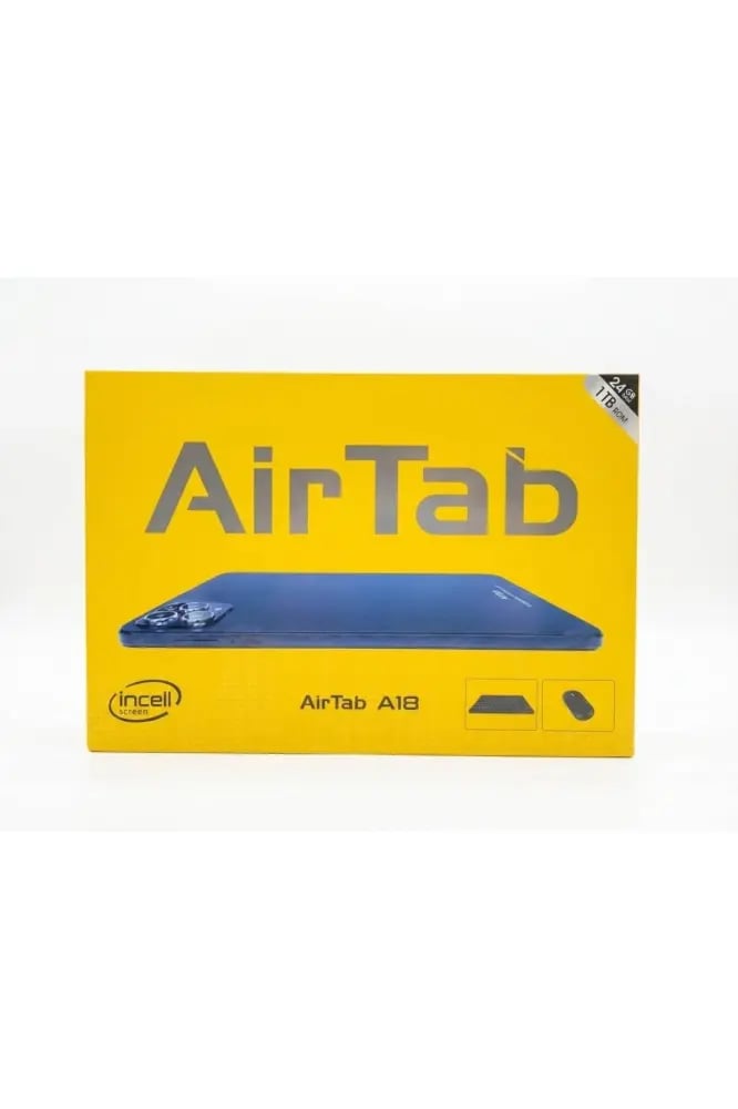 جهاز لوحي Air 8 بشاشة Incell مقاس 8 بوصات - ذاكرة وصول عشوائي 24 جيجابايت وسعة تخزين 1 تيرابايت، لوحة مفاتيح عربية، بطارية كبيرة بسعة 10000 مللي أمبير.
