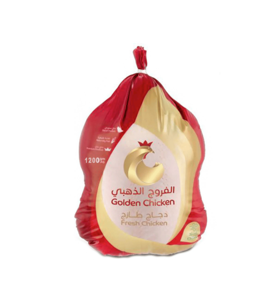 الفروج الذهبي دجاج طازج 1200 جرام