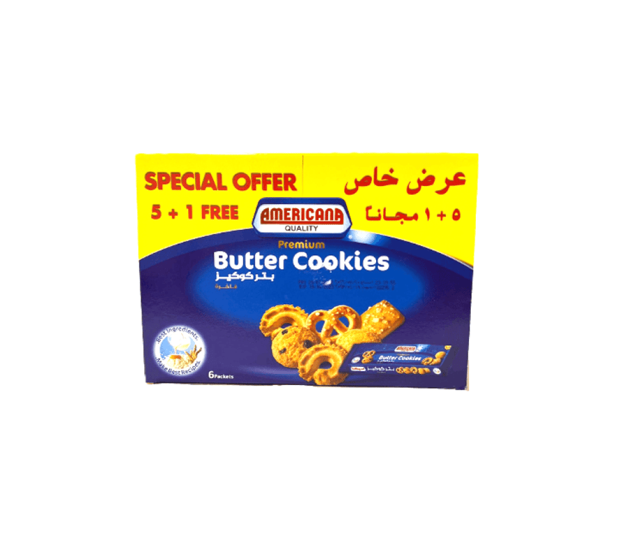 امريكانا كوكيز حبة كرتون 6حبة