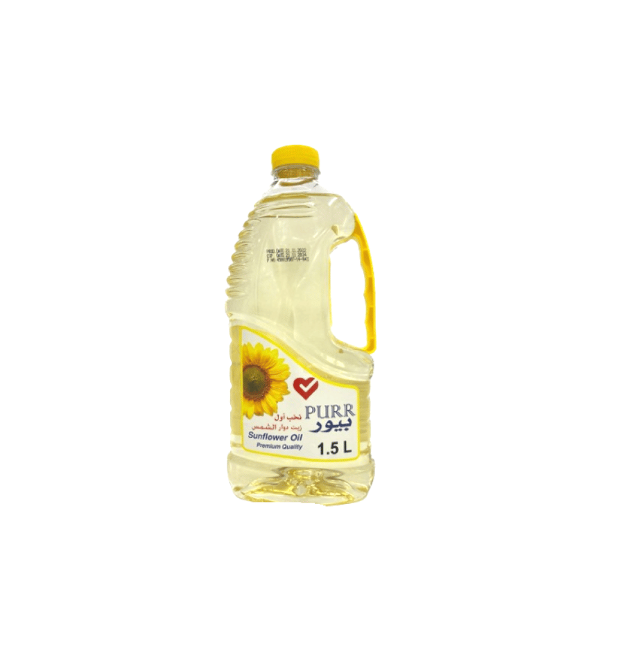 زيت دوار الشمس بيور 1.5لتر