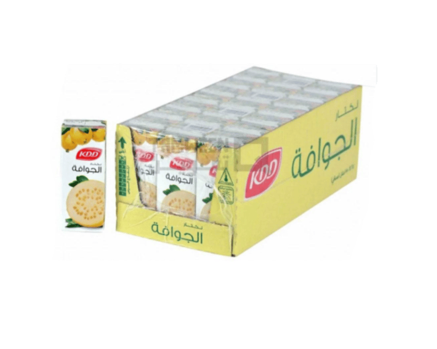 كي دي دي عصير جوافة 180 مل كرتون