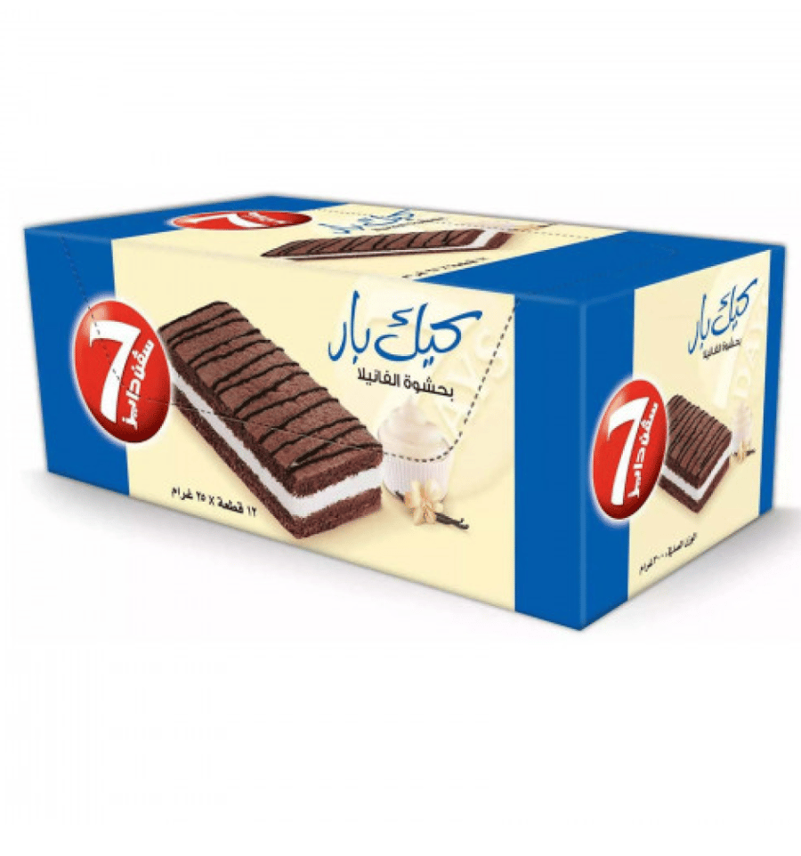 كيك بار فانيلا حبة كرتون