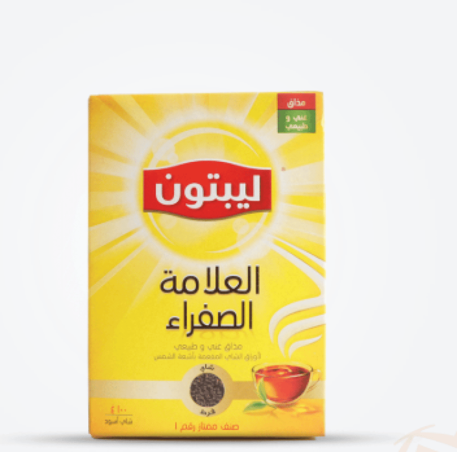 شاي ليبتون العلامة الصفراء 100 جرام