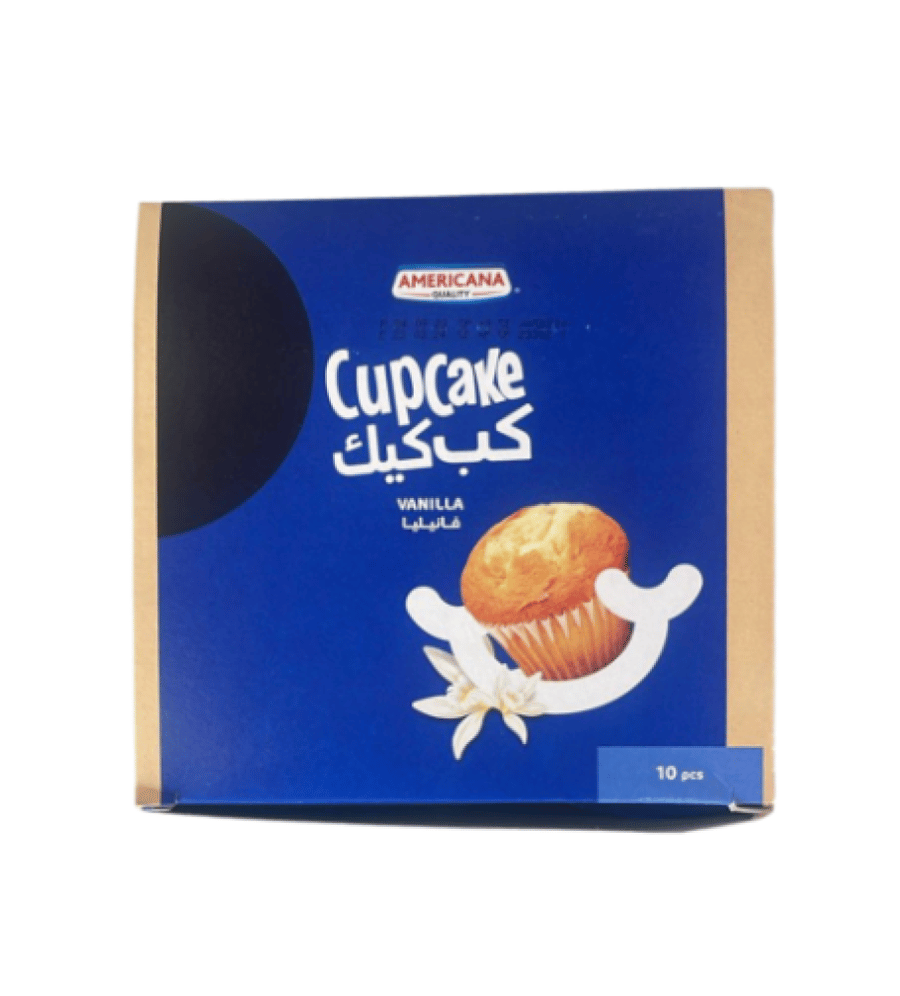كب كيك امريكانا28جرام كرتون 18حبة