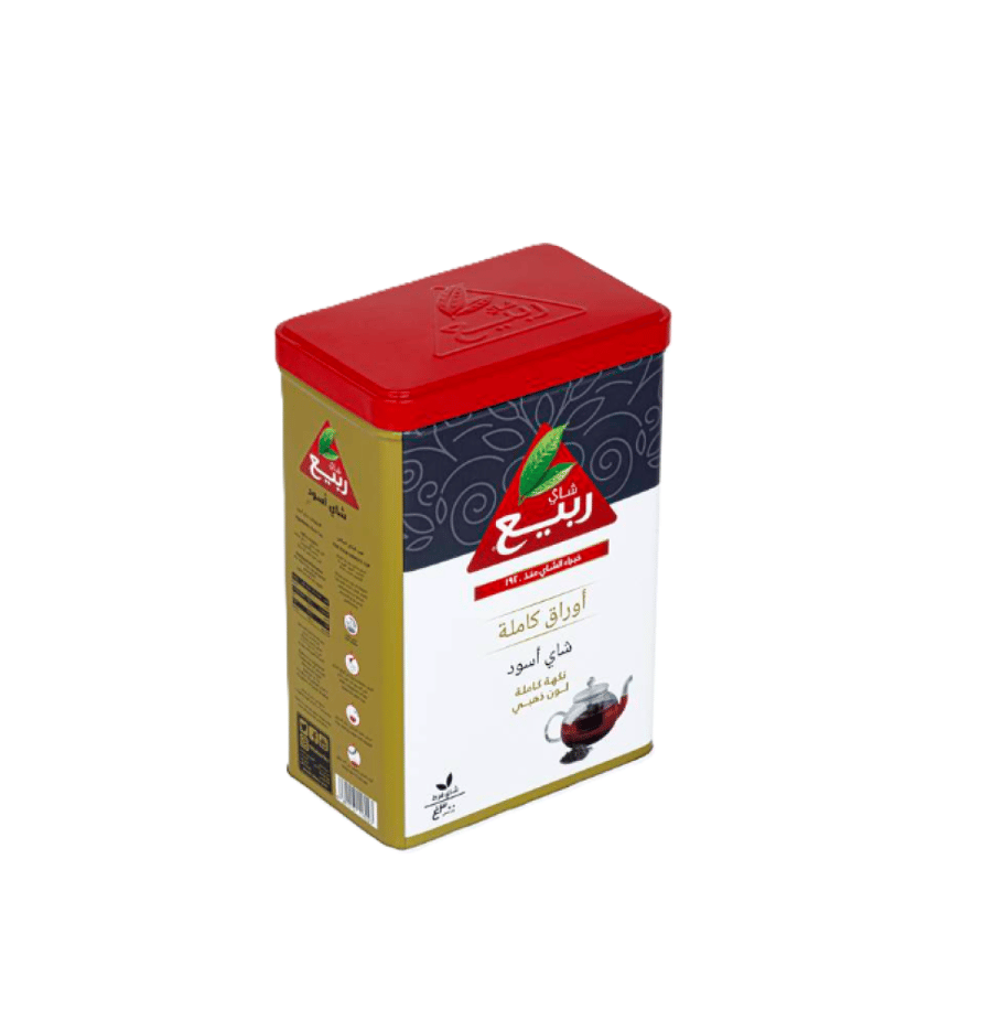 شاي ربيع اسود اوراق كاملة (300جرام)