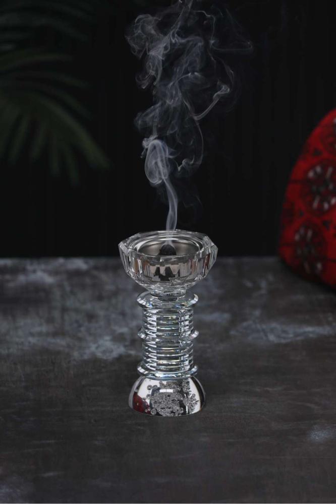 مبخرة زجاجية كريستالية فاخرة