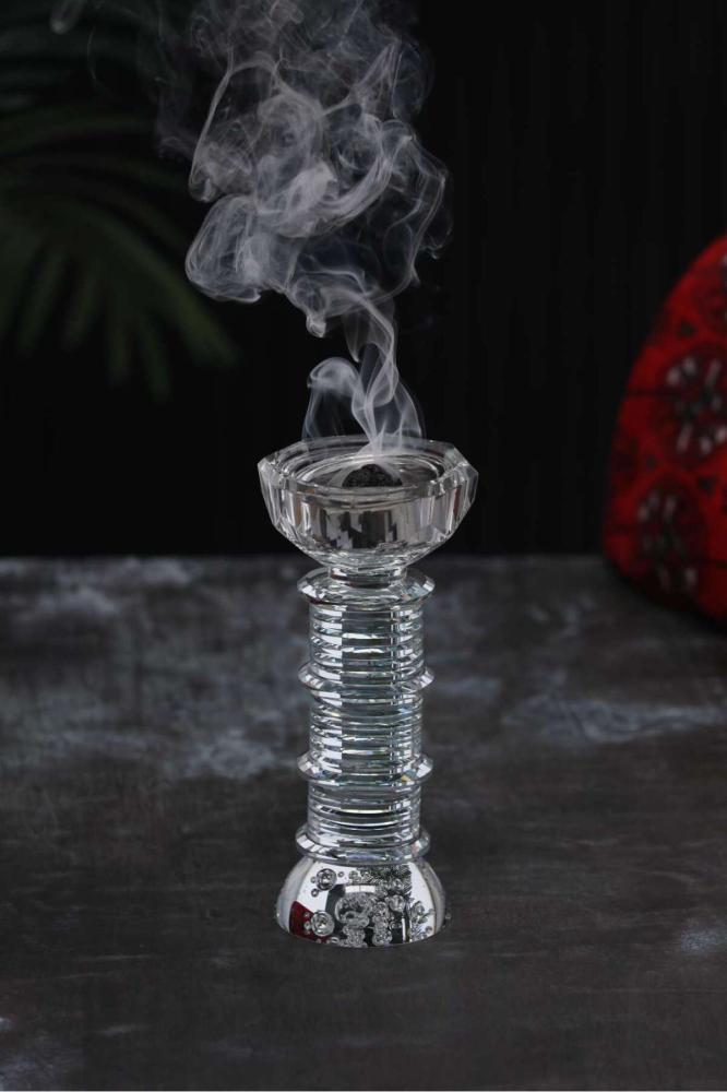 مبخرة زجاجية كريستالية فاخرة