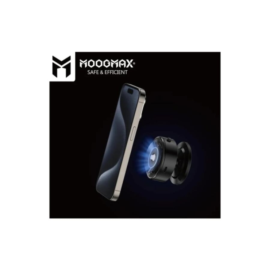 موج ماكس حامل موبايل مغناطيسي - أسود - MAX-MH196