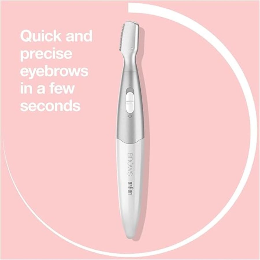 Brown eyebrow trimming machine - White - FG 1106