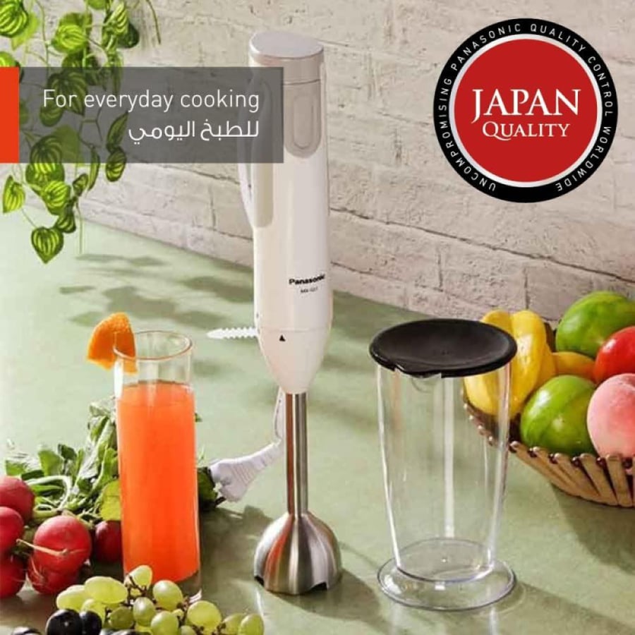 باناسونيك خلاط يدوي - 600 واط - أبيض - MX-GS1