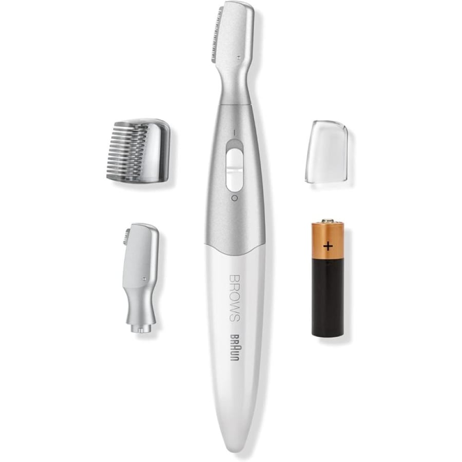 Brown eyebrow trimming machine - White - FG 1106