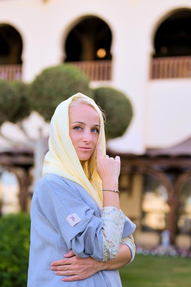عبايات صيفية - سماوي