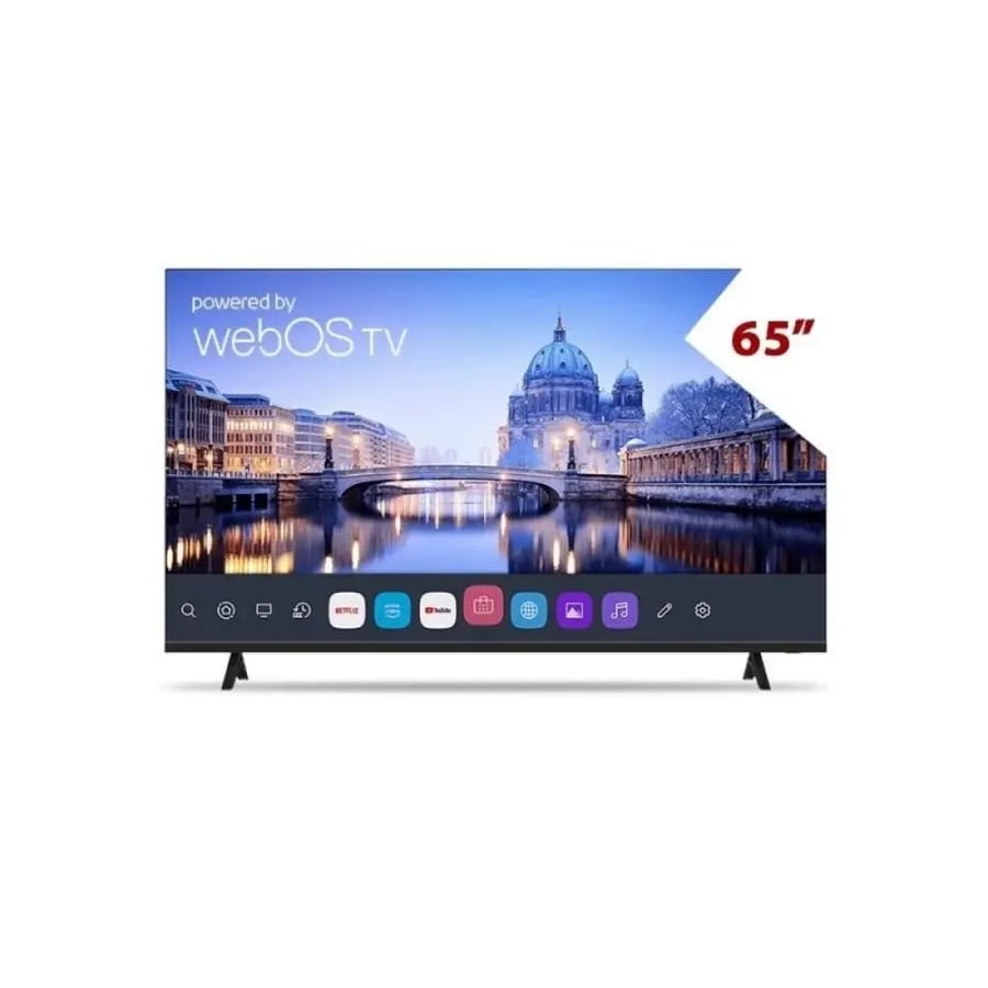 ارو شاشة سمارت 65 بوصة webOS 4K QLED- أسود - RO-65LPWQ