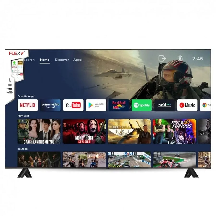 شاشة فلكسي 65 بوصة سمارت FX65UWEBSY - 4K WEBOS