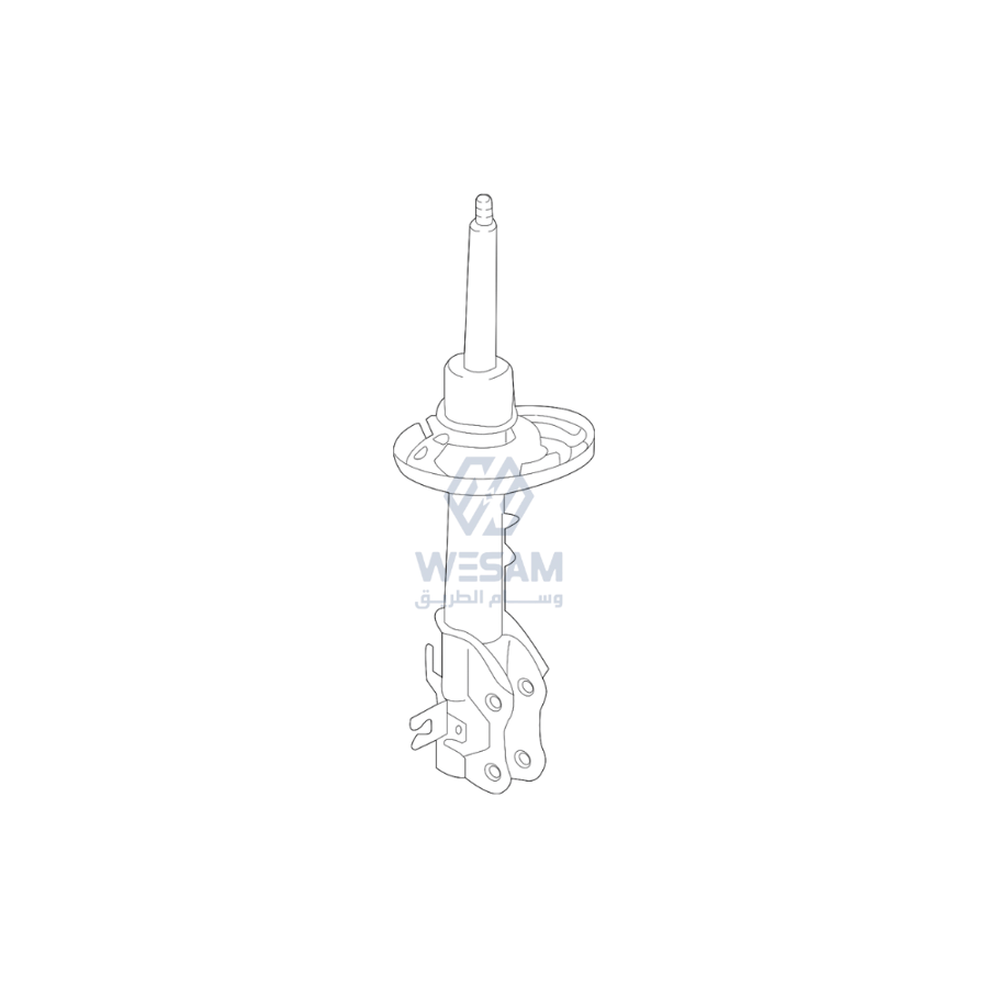 Right front Shock absorber Mazda CX9 2017-2022 Genuine