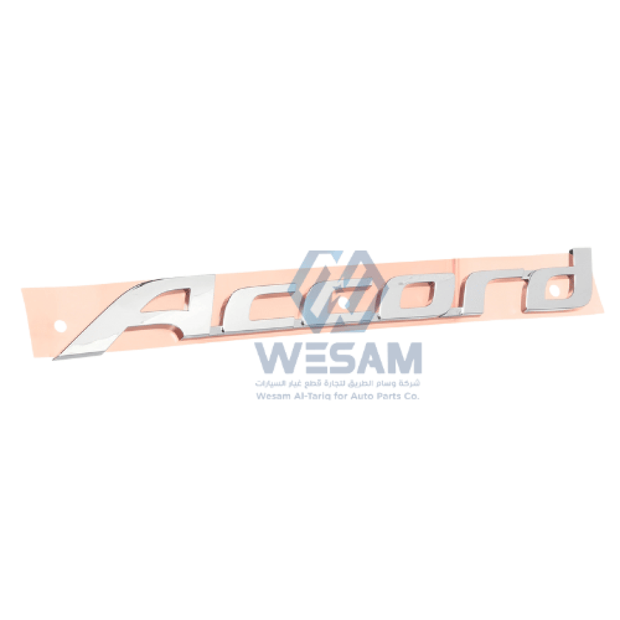 Trunk label ACCORD