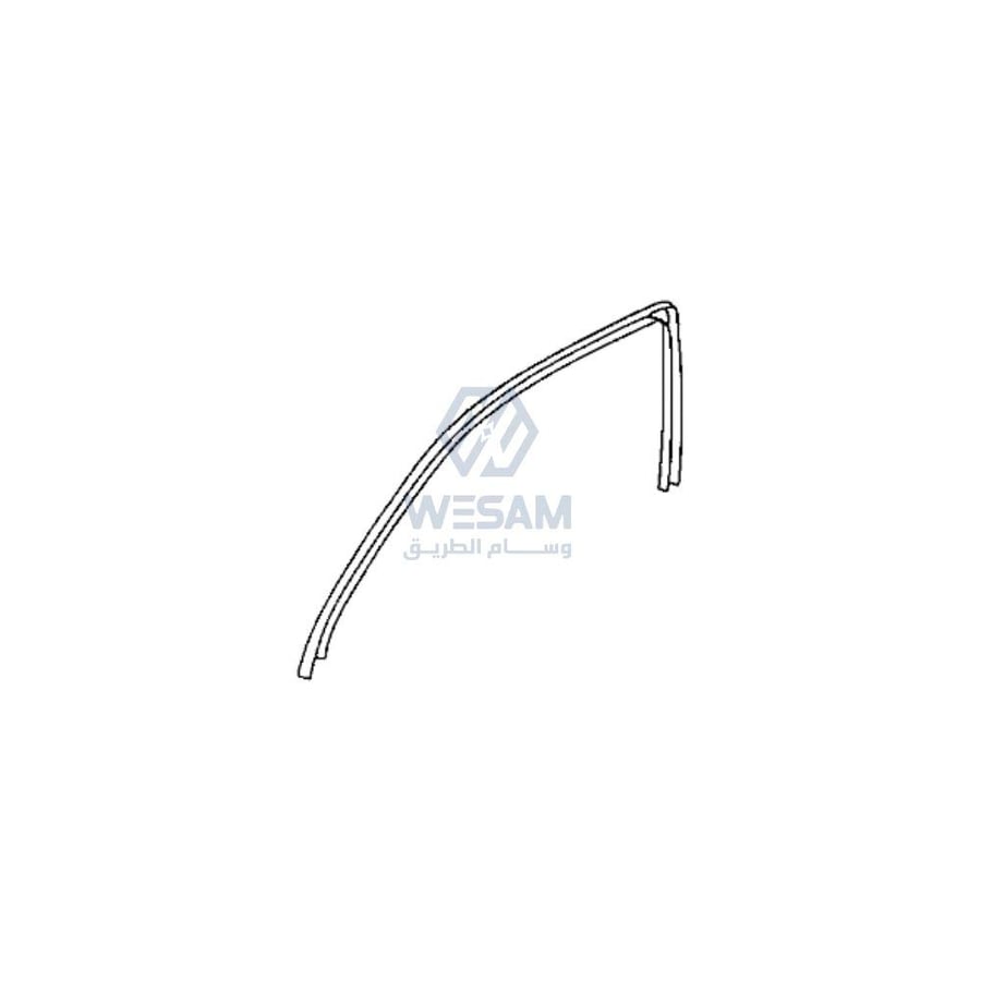 Right Front Inner Door Sash Honda Accord 2003-2007 China