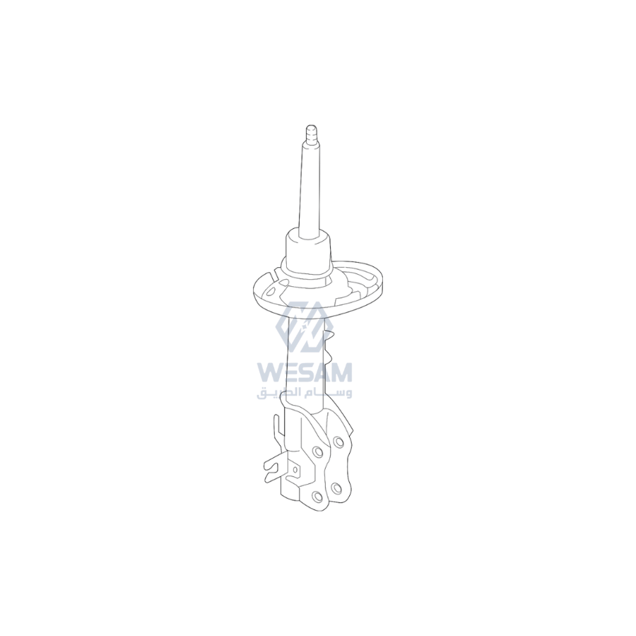 Right front Shock absorber Mazda CX9 2017-2023 Genuine
