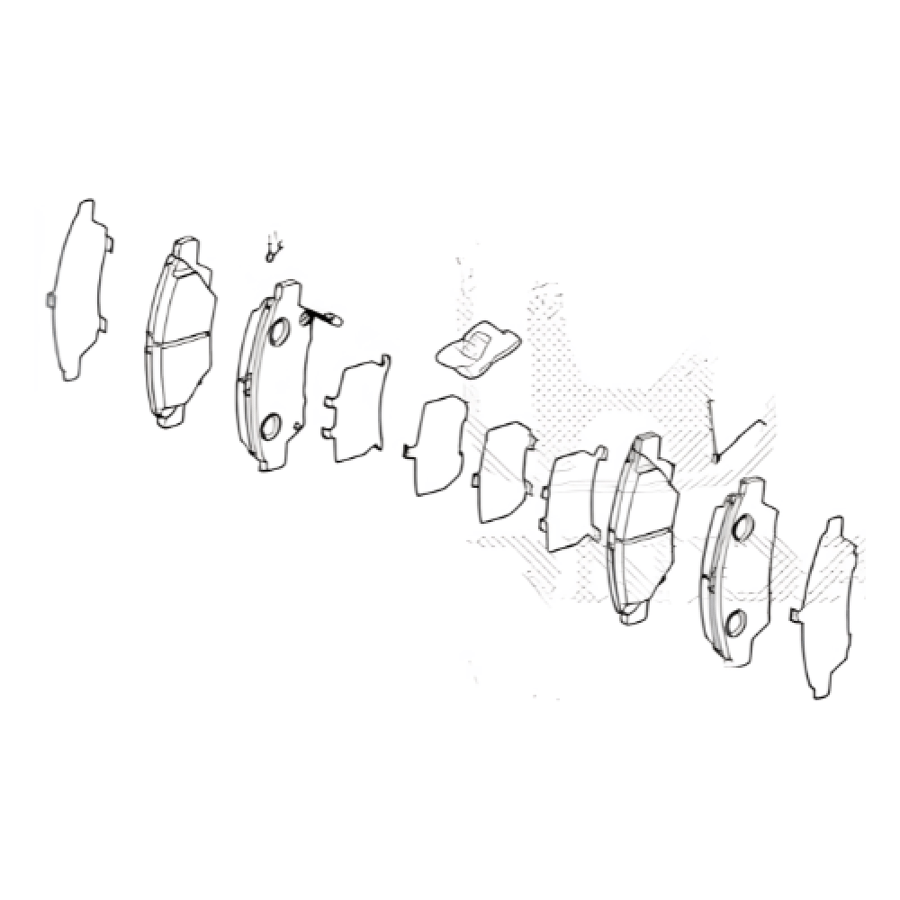SET,FR PAD(16CL-1 {S7A