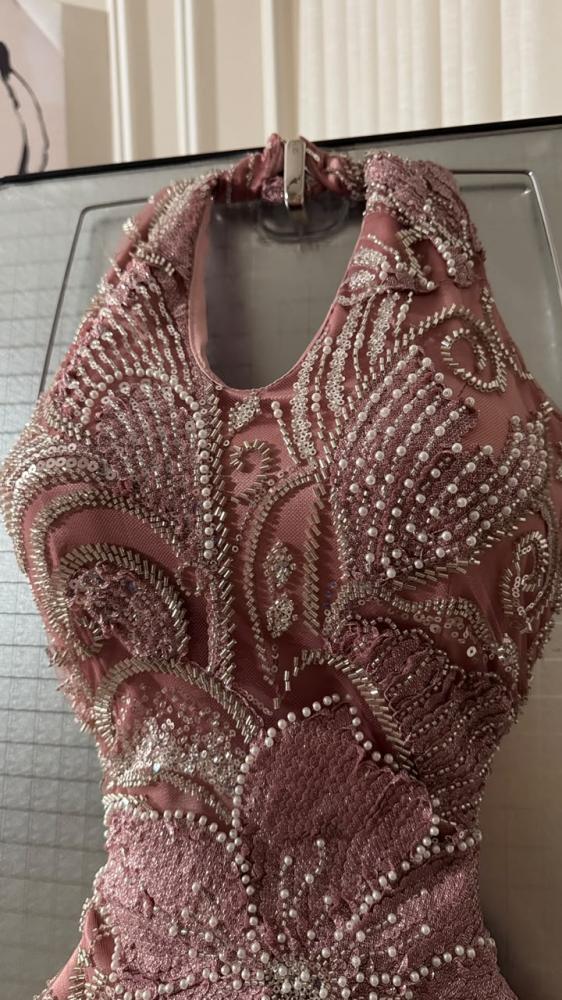 فستان سهره شك ورد