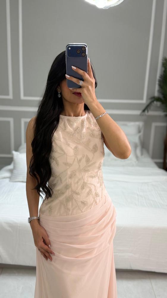 Chic chiffon dress in three colors