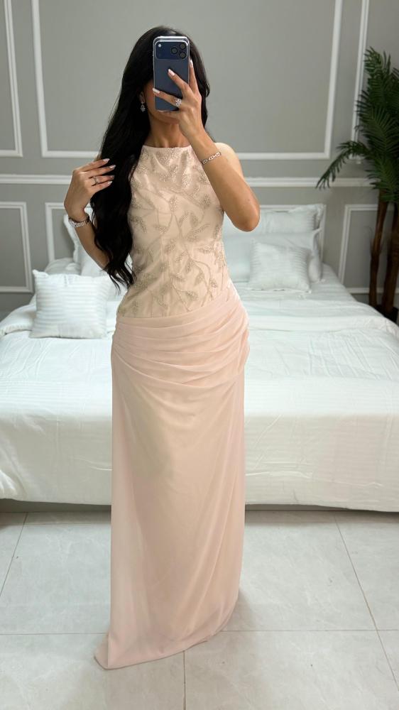 Chic chiffon dress in three colors