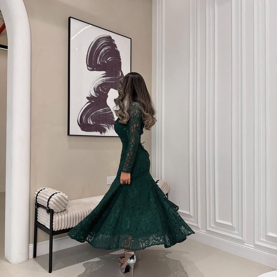 فستان سهره دانتيل مره انيق