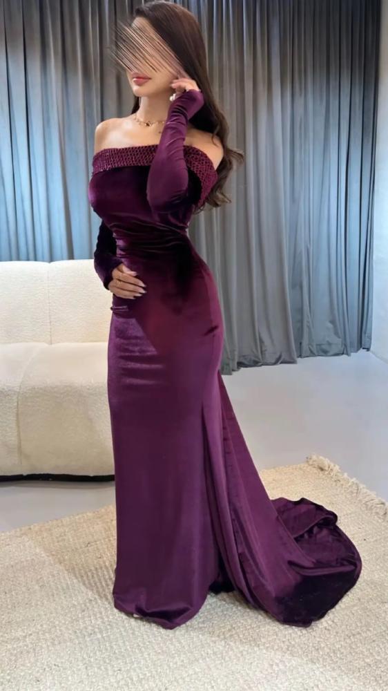 فستان سهره شتوي راقي