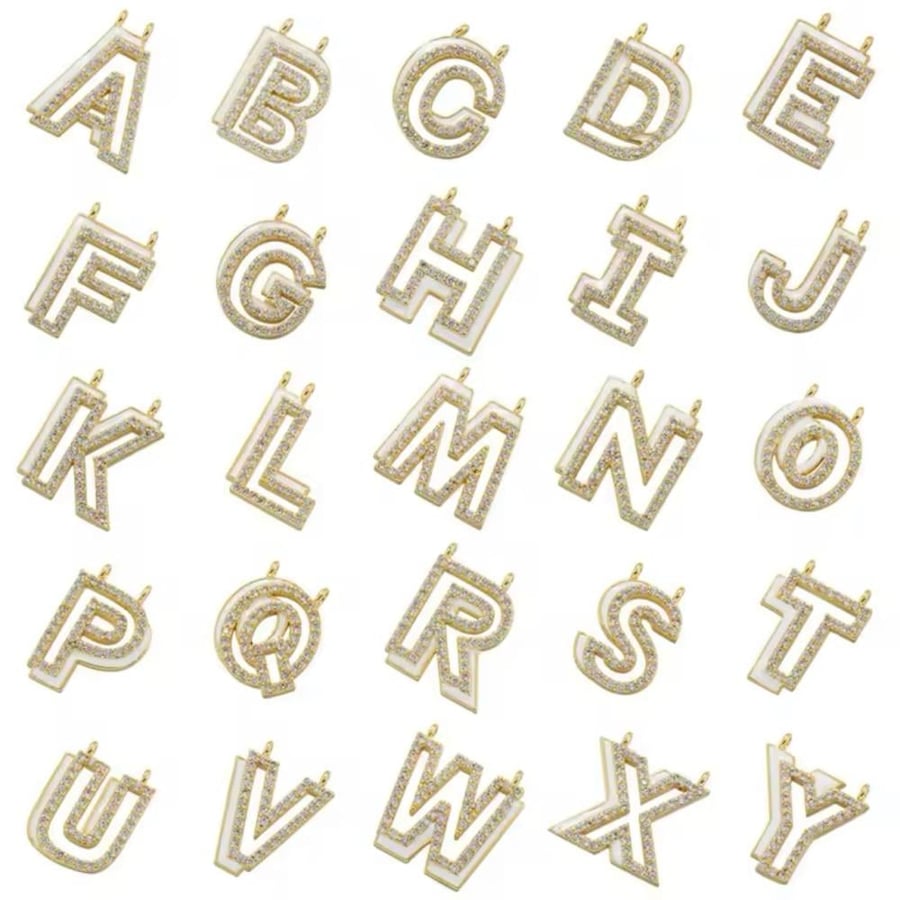 Letter necklace