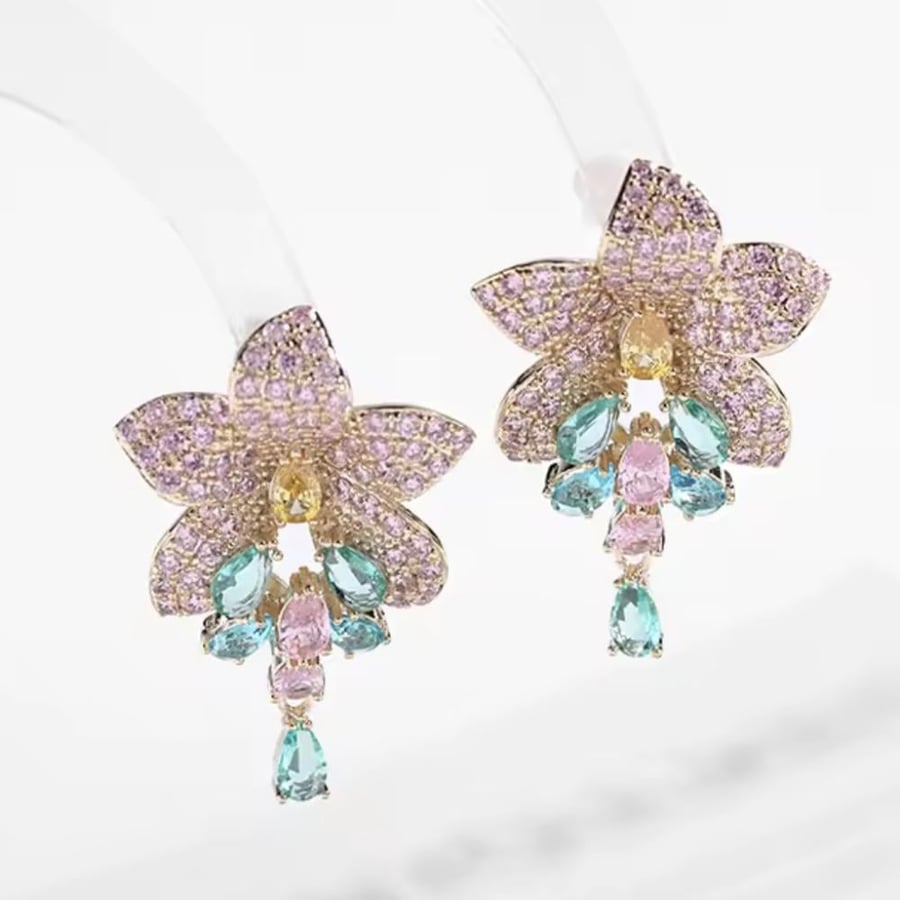 Lilac earring