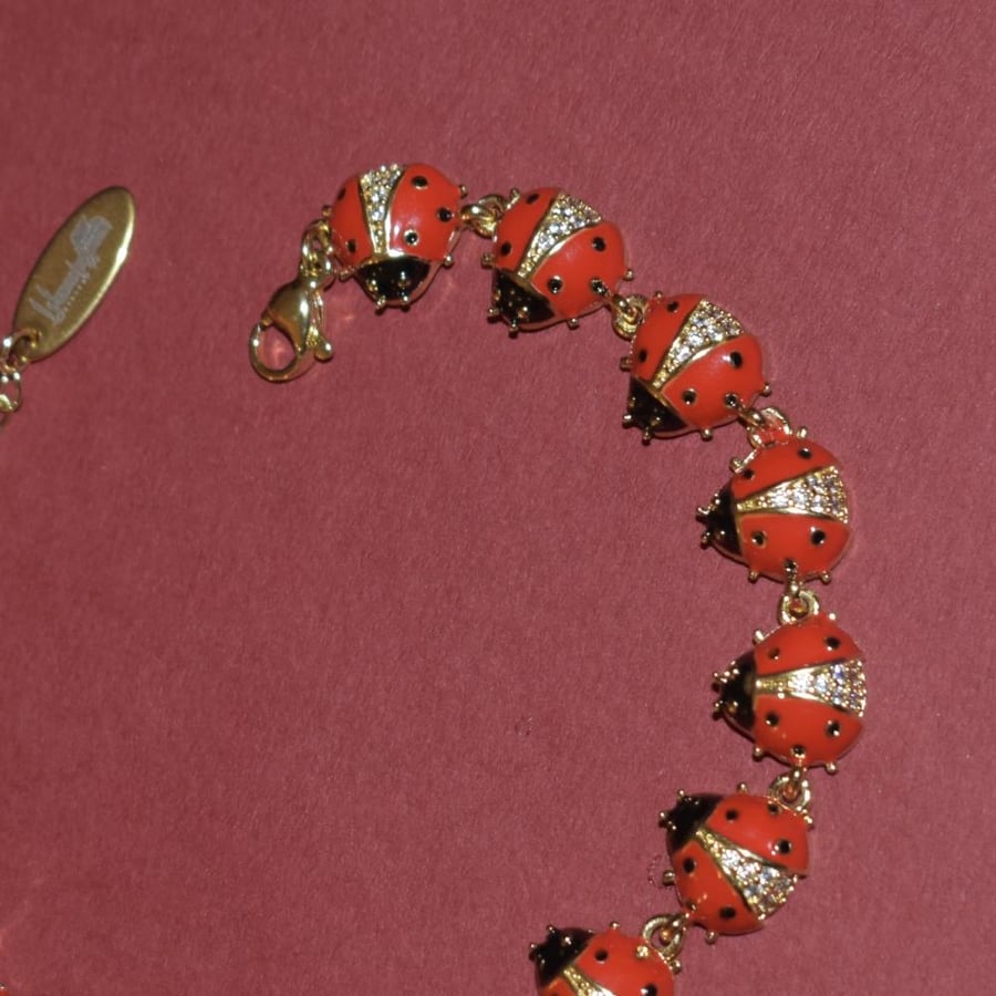 Ladybug bracelet
