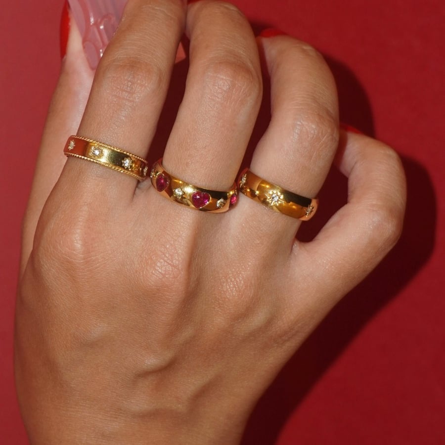 Hearts Ring