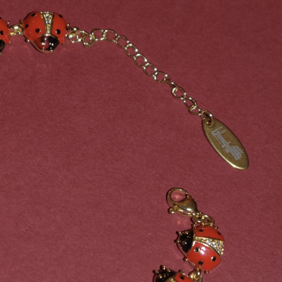 Ladybug bracelet