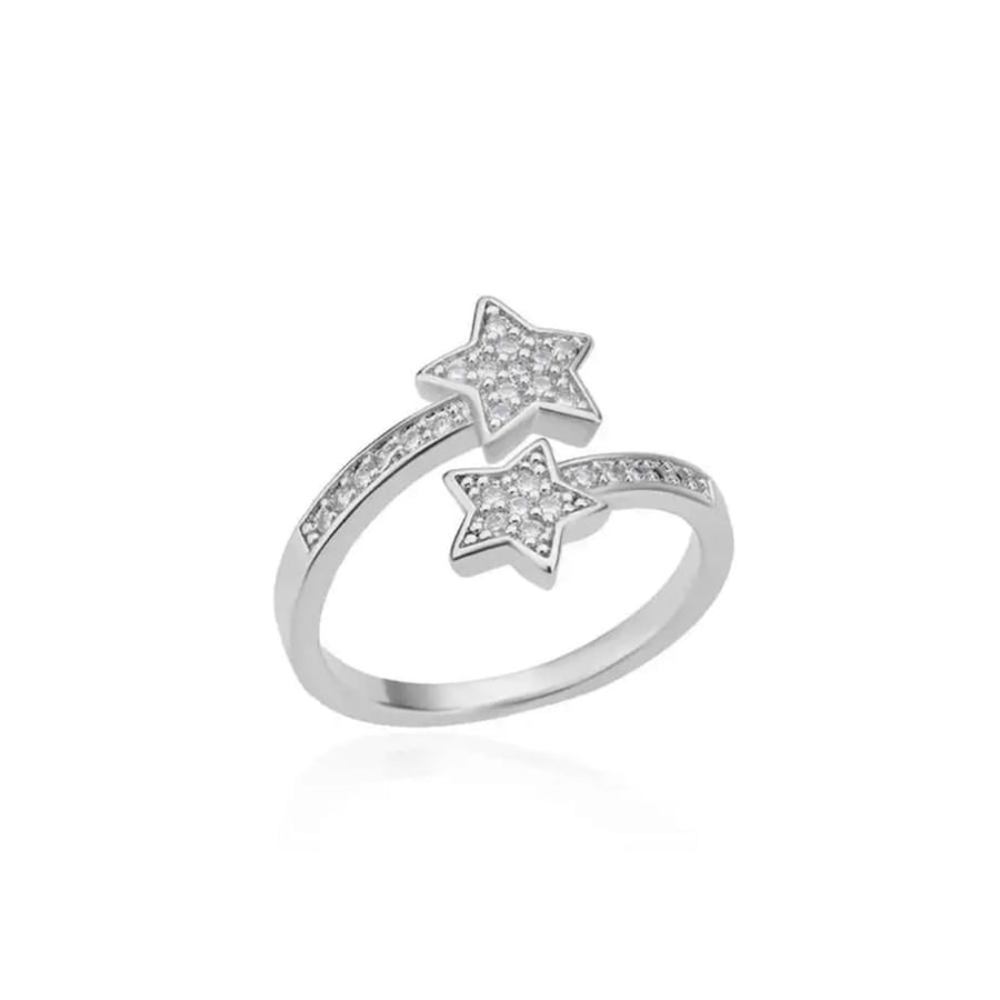#1 Two stars ring
