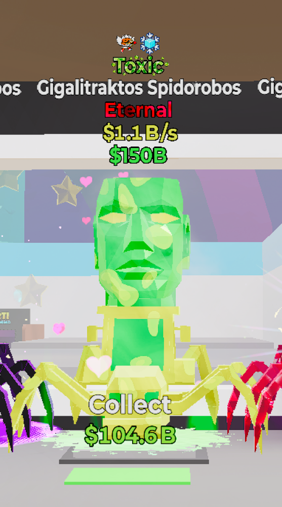 عنكبوت توكسك 1.1B بالثانيه