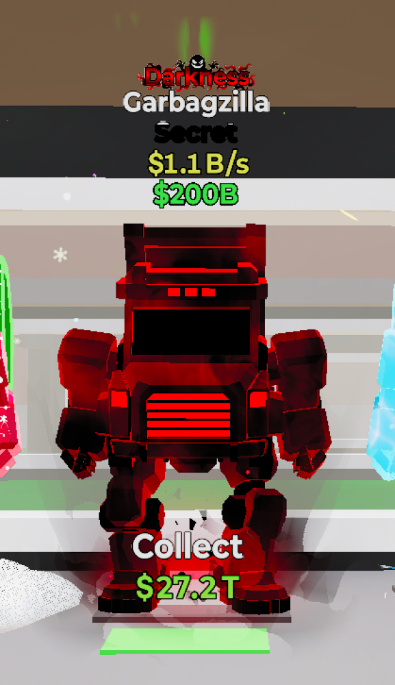 Darkness truck 1.1B per second
