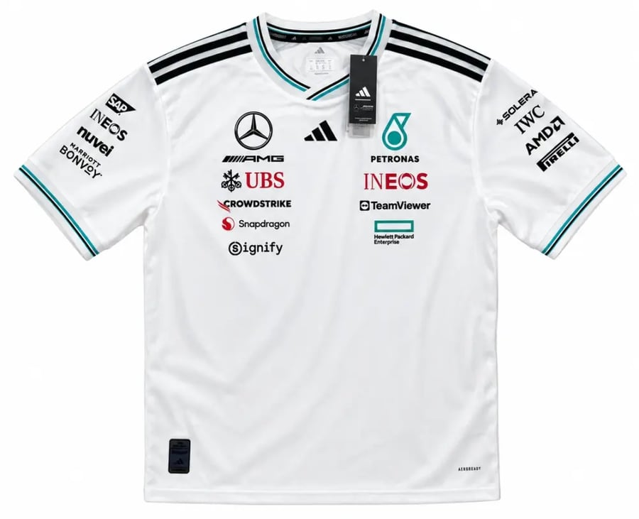 تيشرت الفورميلا -باللون الأبيض  | Formula Tee