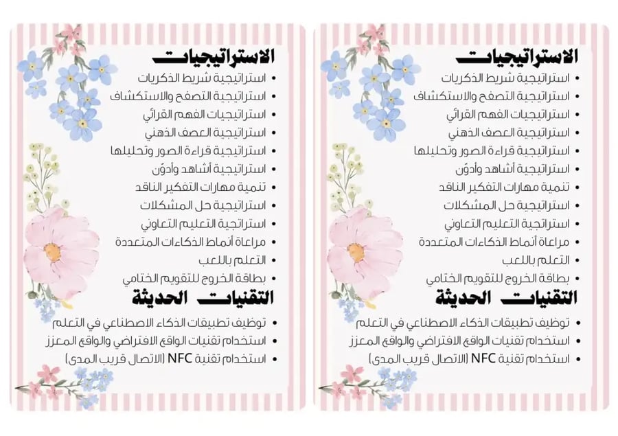 ملف تجهيز درس تطبيقي | Canva | نسخة قابلة للتعديل وردي مورد