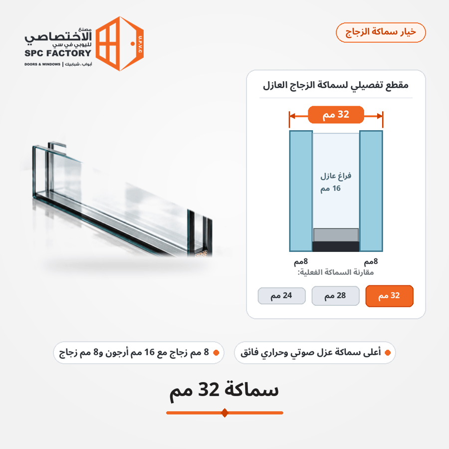 واجهة ألمنيوم رفع وسحب - ثلاثية الزجاج
