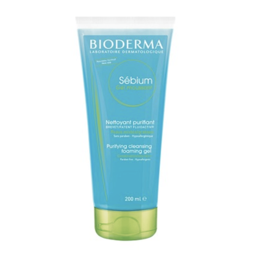 بيوديرما سيبيوم جل منظف للبشرة الدهنية 200 مل - Bioderma Sebium Gel Moussant