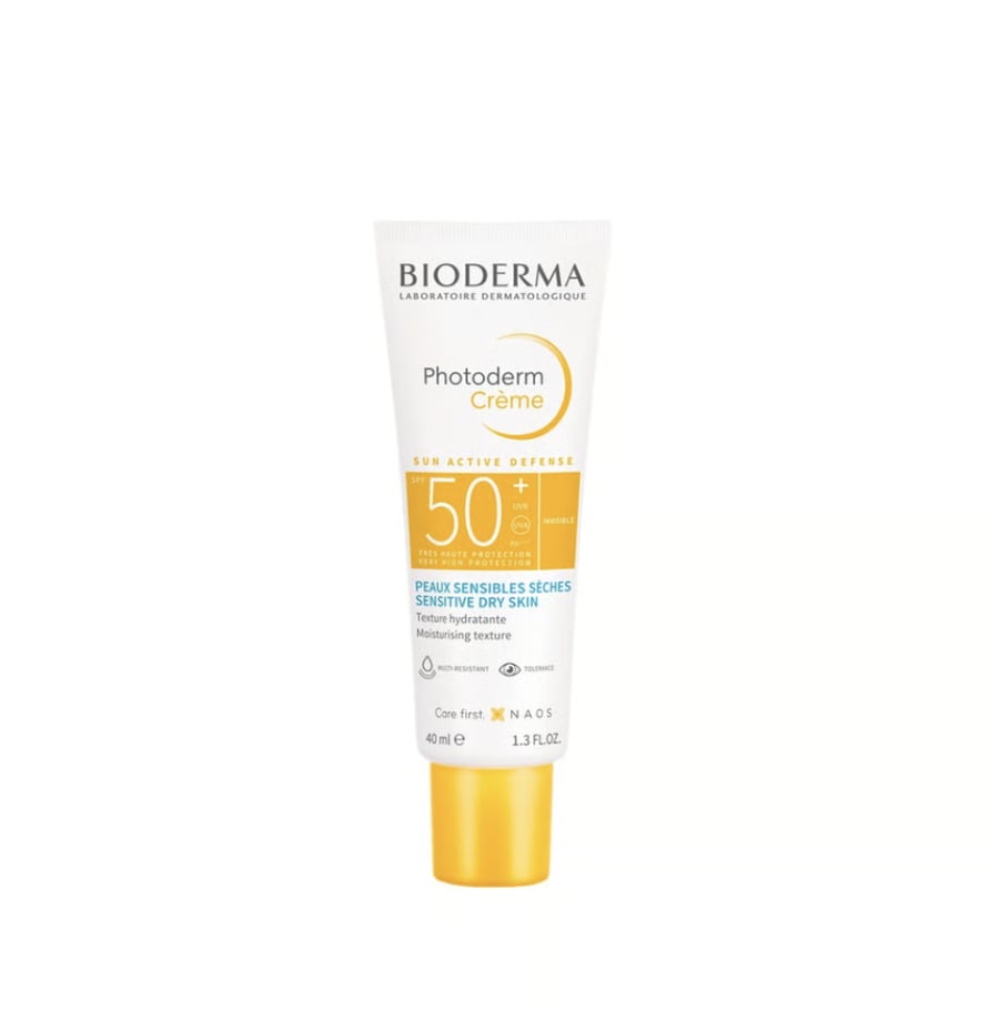 بيوديرما فوتوديرم كريم واقي شمس SPF50+ للبشرة الجافة 40 مل - Bioderma Photoderm Crème