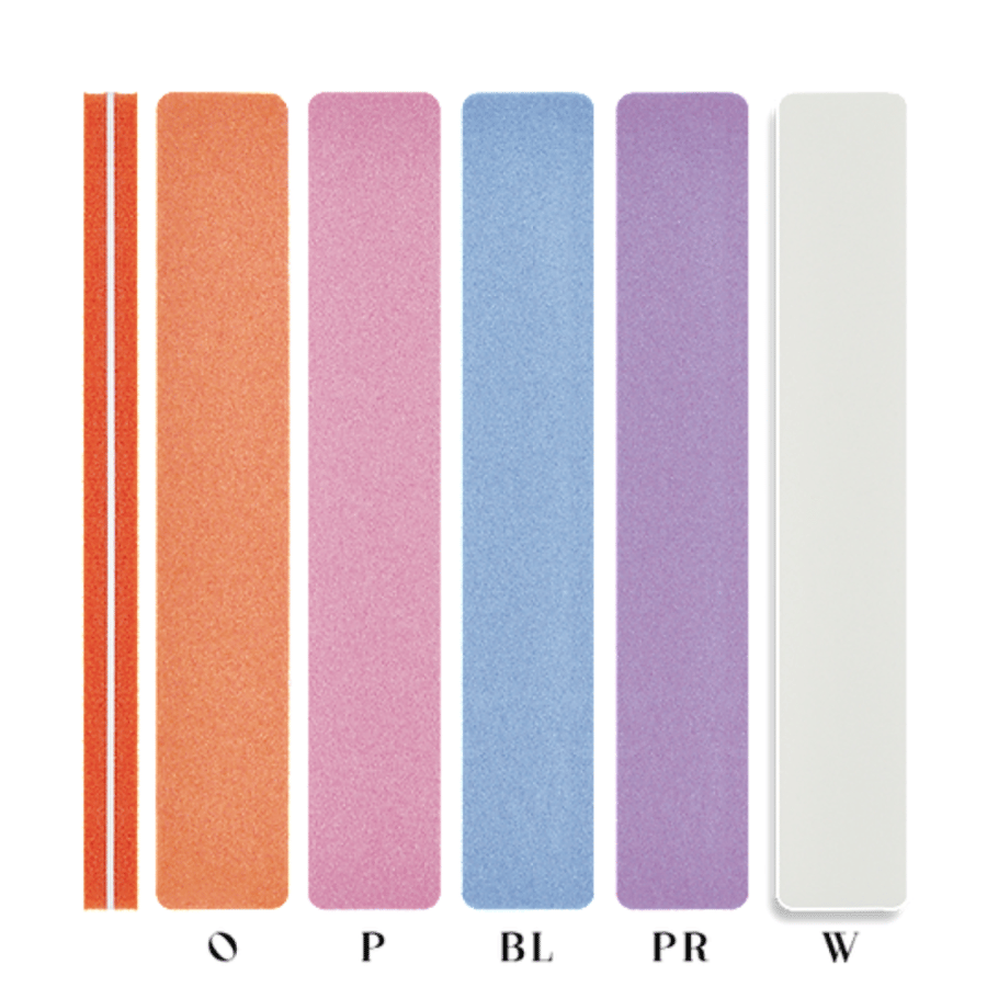 ترندي مبرد أظافر إسفنجي مستطيل وردي - Trendy Sponge Nail File Straight Pink SEB-317P