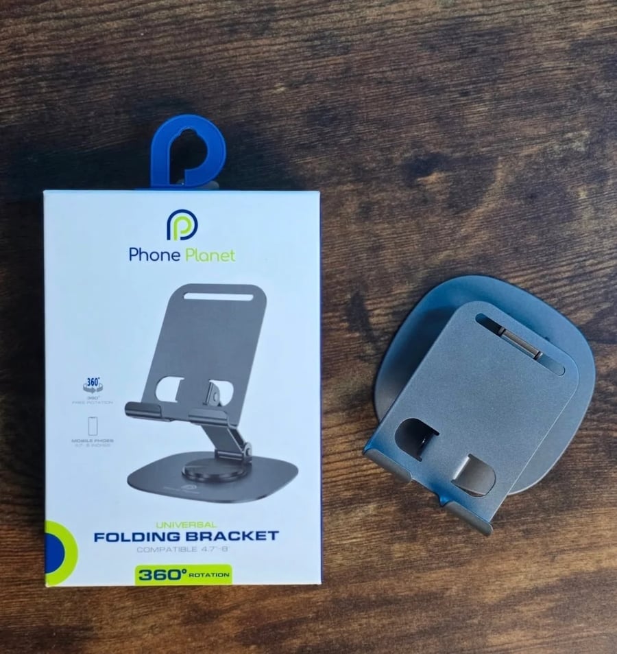 حامل جوال مكتبي قابل للطي 360° – Phone Planet Universal Folding Bracket