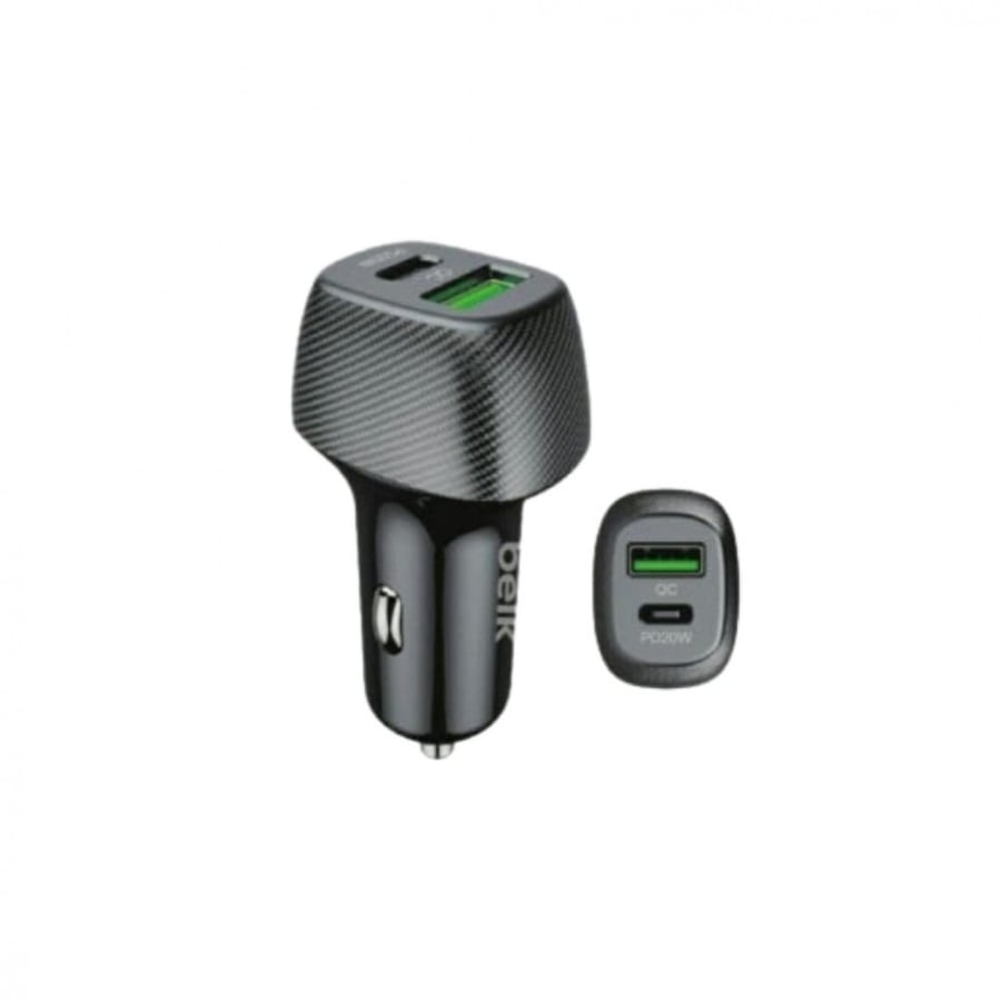 شاحن سيارة بقوة 38w منفذ  Belk .PD + USB