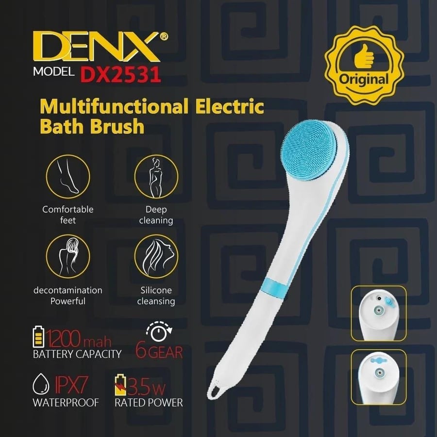 فرشاة الاستحمام الإلكترونية الذكية DENX DX2531