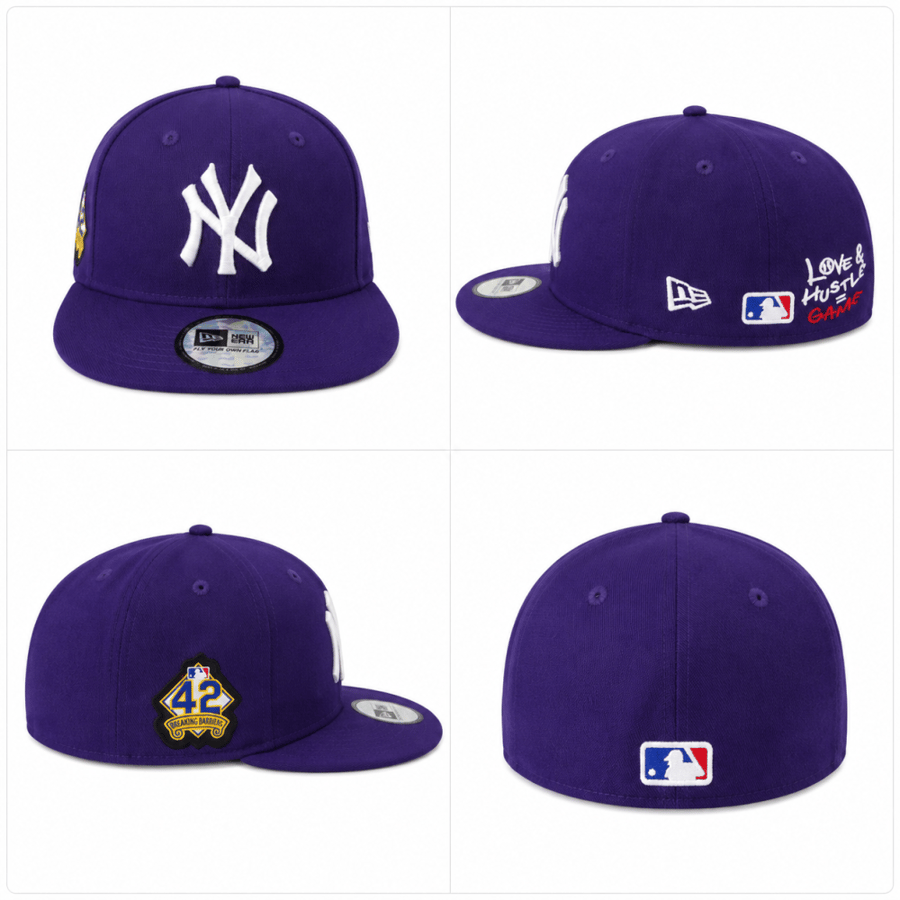 New Era cap بنفسجي