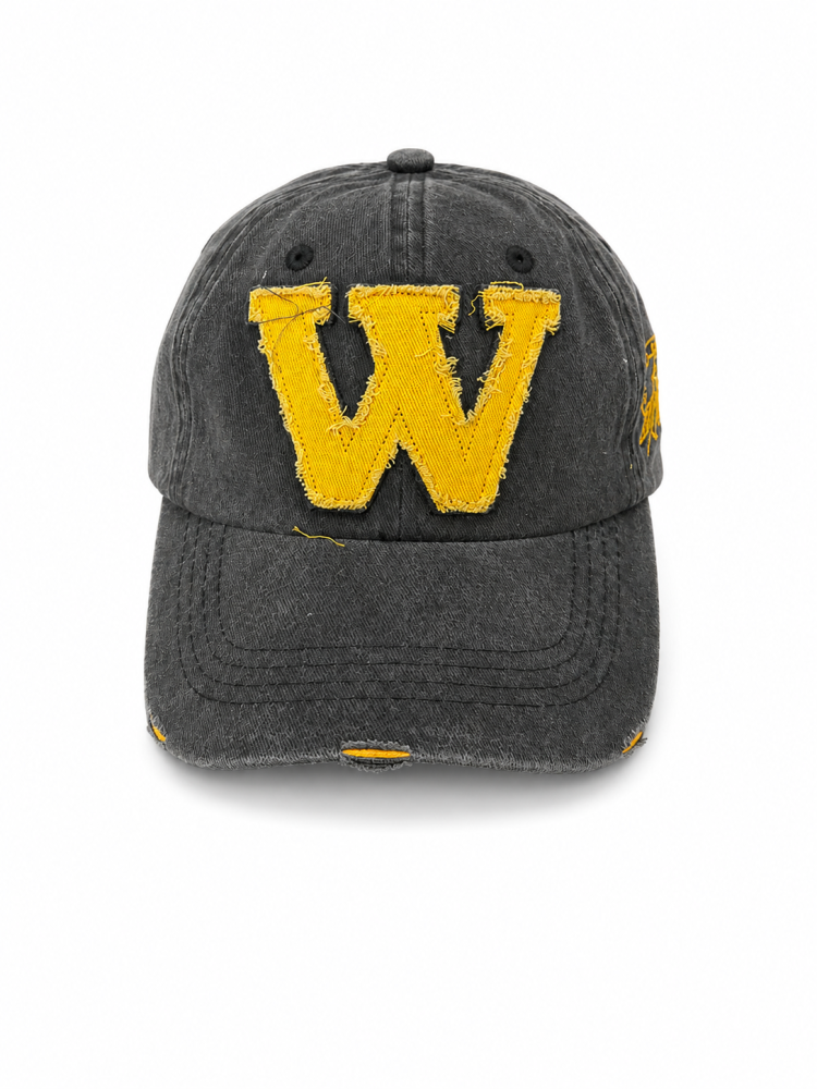 w cap رمادي