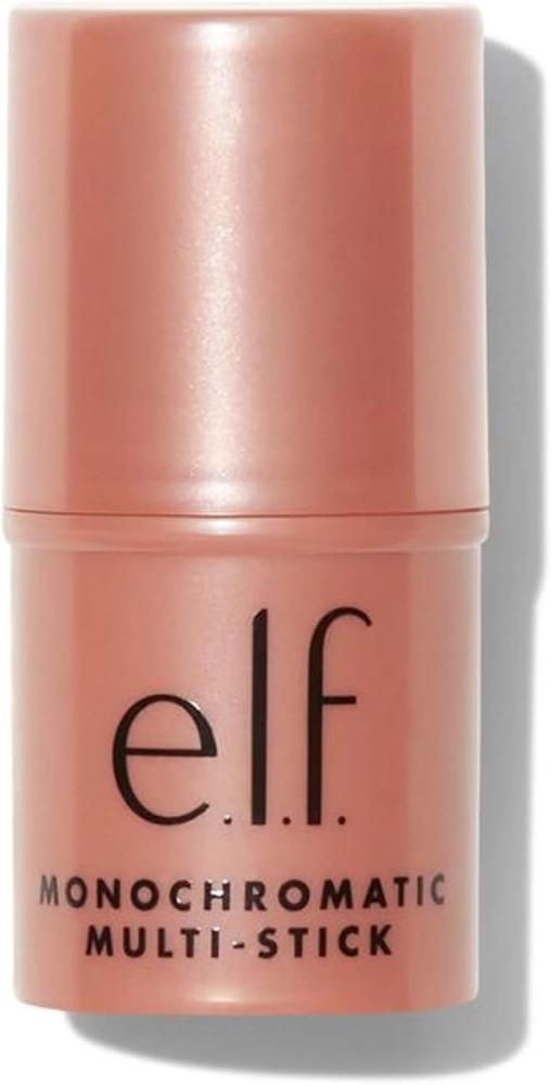 e.l.f. Monochromatic Multi Stick, Luxuriously Creamy & Blendable Color, For Eyes, Lips & Cheeks, Vegan & Cruelty-Free, Bronzed Cherry, 0.155 Oz