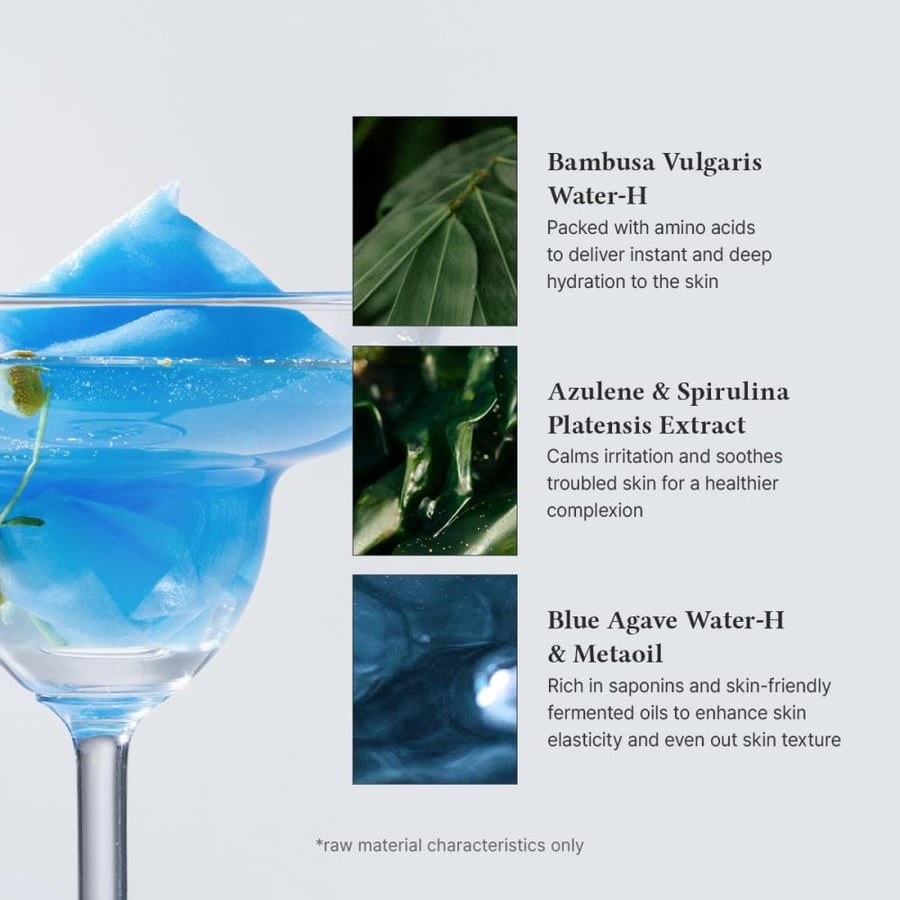 Dr.Althea Aqua Blue Hydration Mask | Reduce Facial Puffiness with Tannins | Sheet Mask for Long-Lasting Hydration | Vegan Korean Skincare (Pack of 4)